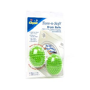 2PK TOSS-N-SOFT DRYER FABRIC SOFTENER BALLS