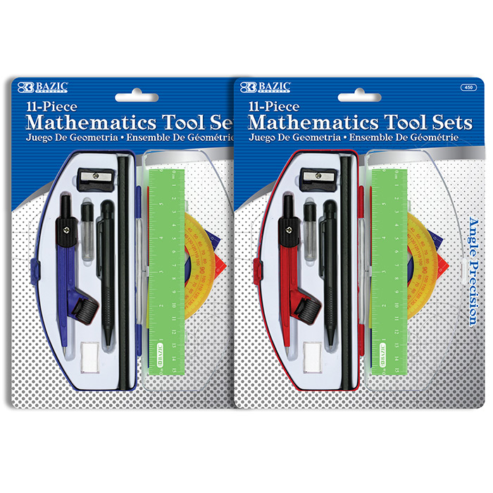 BAZIC STUDENT MATH TOOL SET