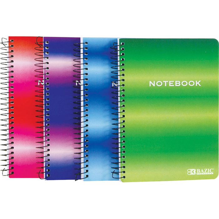 BAZIC 120CT 5X7 SPIRAL NOTEBOOKS