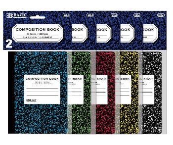 2PK MINI COMPOSITION BOOK 4.5" X 3.25"