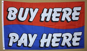 3X5 FLAG - BUY HERE PAY HERE