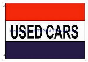 3X5 FLAG - USED CARS