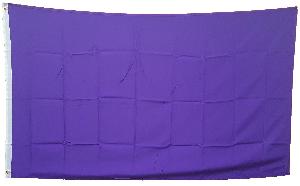 3X5 FLAG - SOLID PURPLE