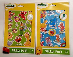 SESAME STREET STICKERS