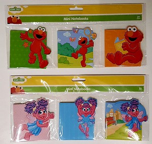 SESAME STREET 3PC NOTEBOOK