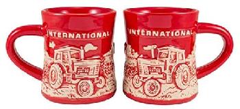 12 OZ STONEWARE DINER MUG - INTERNATIONAL (RELIEF DESIGN)