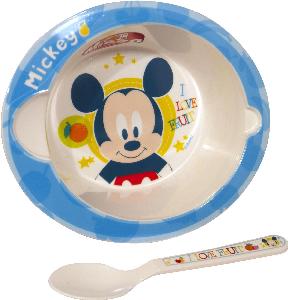 BOYS MICROWAVE BOWL/SPOON