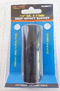 1/2 DRIVE 17MM CR-MO DEEP IMPACT SOCKET