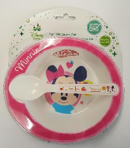 GIRLS MICROWAVE BOWL/SPOON