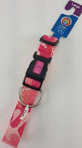 1" DOG COLLAR - PINK CAMO