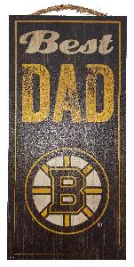 BRUINS BEST DAD SIGN