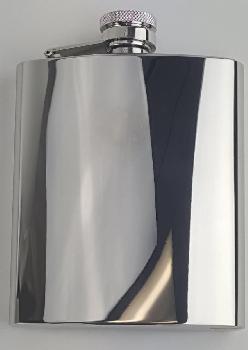 STAINLESS HIP FLASK - POLISHED