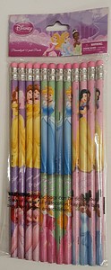 DISNEY PRINCESS 12PC PENCIL P