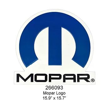 METAL SIGN - MOPAR LOGO