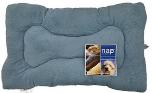 BLUE - DOG BED PILLOW MA