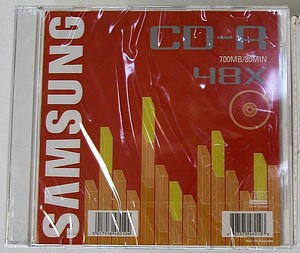  SAMSUN BLANK CDR/JEWEL CASE