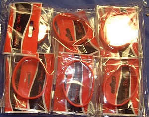  ENCOURAGEMENT BRACELETS RED