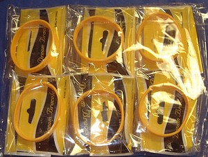  ENCOURAGEMENT BRACELETS YELLOW