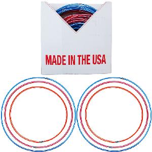 108PC HULA HOOP WITH STRIPES