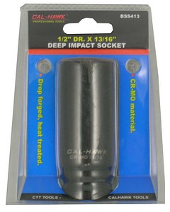 1/2 INCH  DRIVE 13/16 CR-MO DEEP IMPACT SOCKET