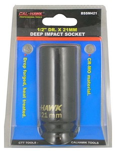 1/2 INCH  DRIVE 21MM CR-MO DEEP IMPACT SOCKET