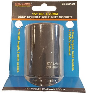 1/2 INCH DRIVE 29MM CR-MO DEEP IMPACT SOCKET