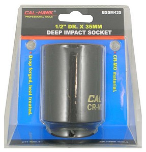 1/2 INCH  DRIVE 35MM CR-MO DEEP IMPACT SOCKET