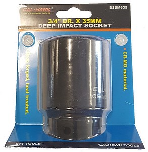 3/4 INCH DRIVE 35MM CR-MO DEEP IMPACT SOCKET