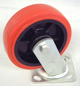 6 INCH PU CASTER WHEEL - SWIVEL