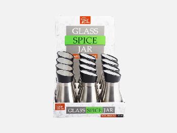 GLASS SPICE JAR 120ml