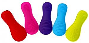 SILICONE SPOON REST ASST COLO