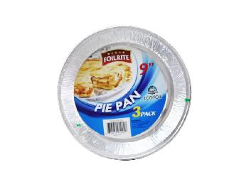 3PACK FOIL 9" PIE PANS