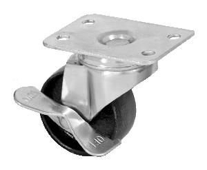 2 INCH METAL CASTER WHEEL / SWIVEL LOCKING 