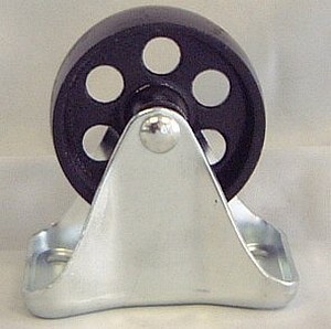 3-1/2 INCH METAL CASTER WHEEL / RIGID