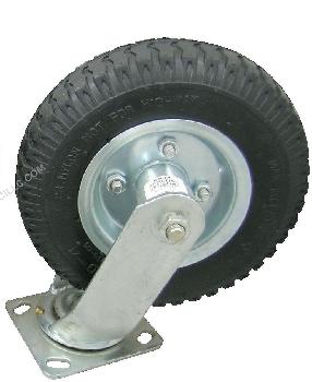 8 INCH  RUBBER WHEEL - SWIVEL