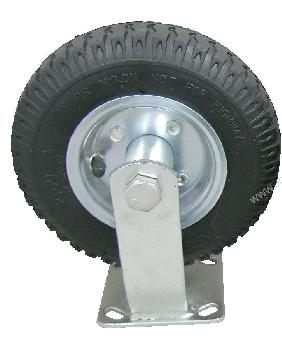 8 INCH  RUBBER WHEEL - RIGID