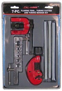 7PC TUBE CUTTING/FLARING KIT