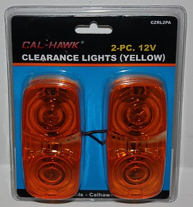 2PC 12V MARKER LIGHT YELLOW