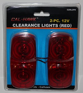 2PC 12V MARKER LIGHT RED