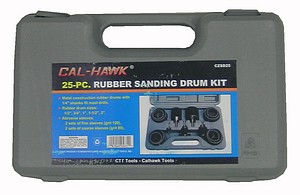 25PC RUBBER SANDING DRUM