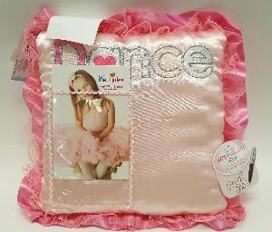 SATIN DANCE AUTOGRAPH PILLOW