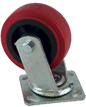 5 INCH POLYURETHANE CASTER WHEEL - SWIVEL