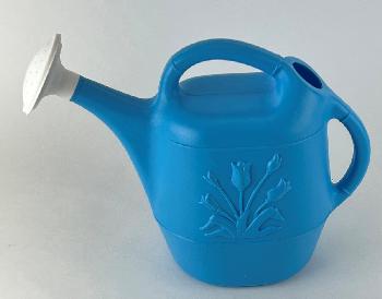 *SPECIAL* 1 GALLON PLASTIC WATERING CAN - ASST COLORS - MADE IN USA