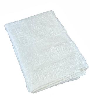 WHITE MARTEX BATH TOWELS 