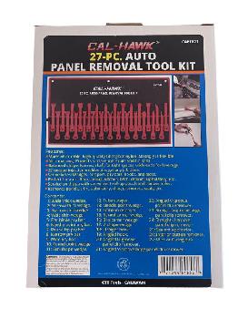 27PC AUTO & DOOR TRIM REMOVER KIT