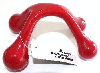 YANKEE FORGE RED HANDHELD MASSAGER