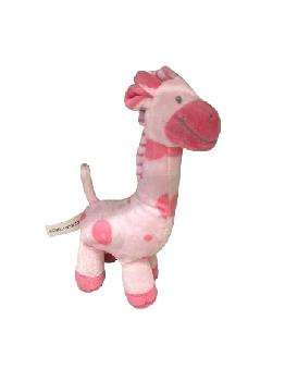 9" PLUSH GIRAFFE RATTLE TOY