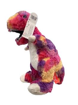 TIE DYE PLUSH TYRANOSAURUS - 16.5"