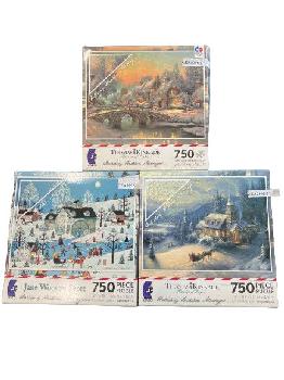 PUZZLE 750 PC - CEACO - WOOSTER/KINKADE ASST