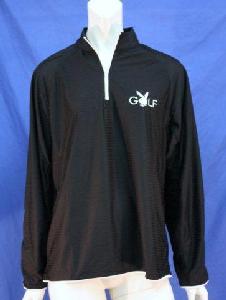 PLAYBOY GOLF MOCK COLLAR ZIPPER XL